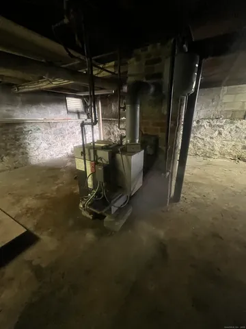 a view of storage and utility room