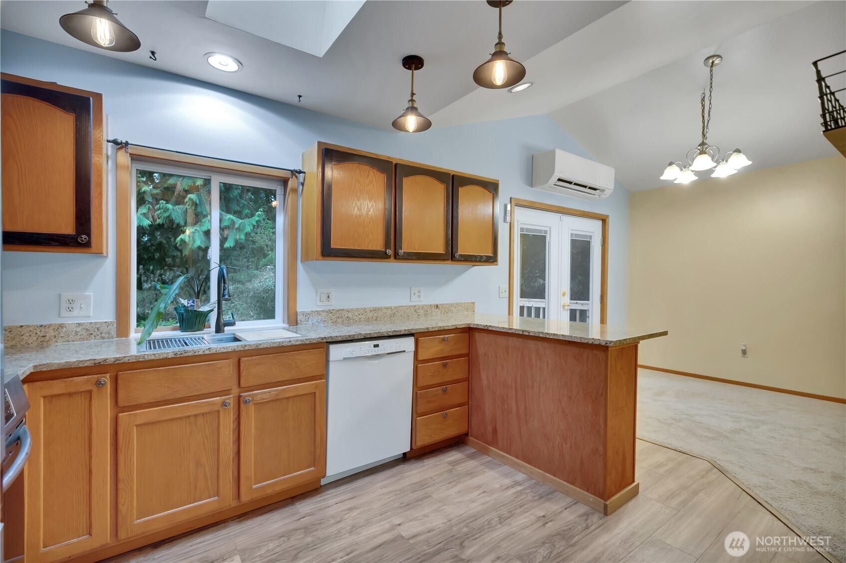 38 Brighton Street Port Hadlock, WA 98339 - Photo 13 of 32 a kitchen with sink cabinets and window