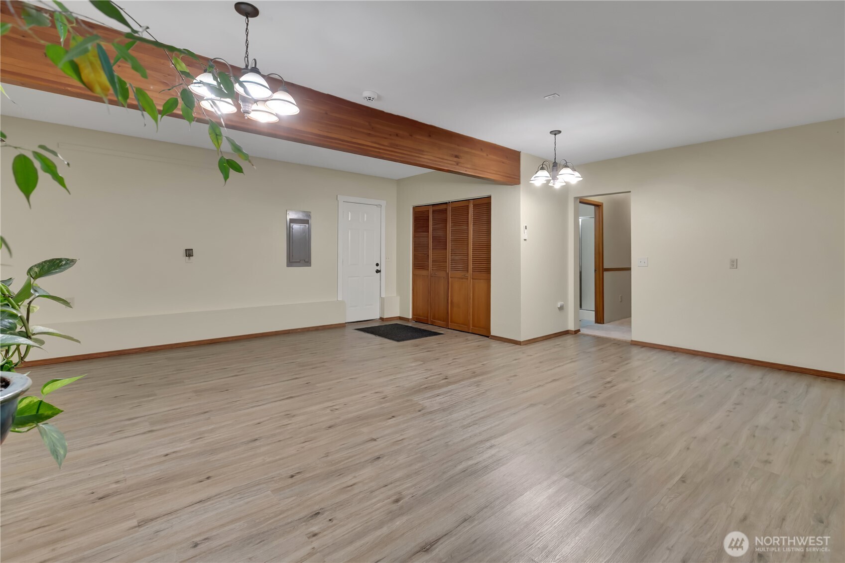 38 Brighton Street Port Hadlock, WA 98339 - Photo 23 of 32 a view of an empty room with wooden floor
