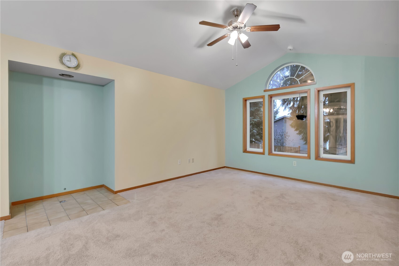 38 Brighton Street Port Hadlock, WA 98339 - Photo 5 of 32 a view of a livingroom with a ceiling fan and window