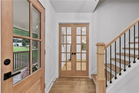 a view of an entryway