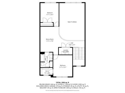 a picture of a floor plan
