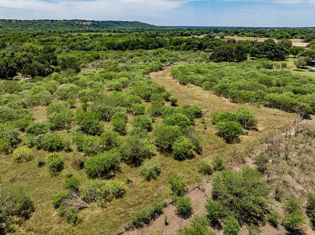 Tbd Bending Road La Grange, TX 78945 - Photo 6 of 13 a view of a lush green forest with a building and trees in the background