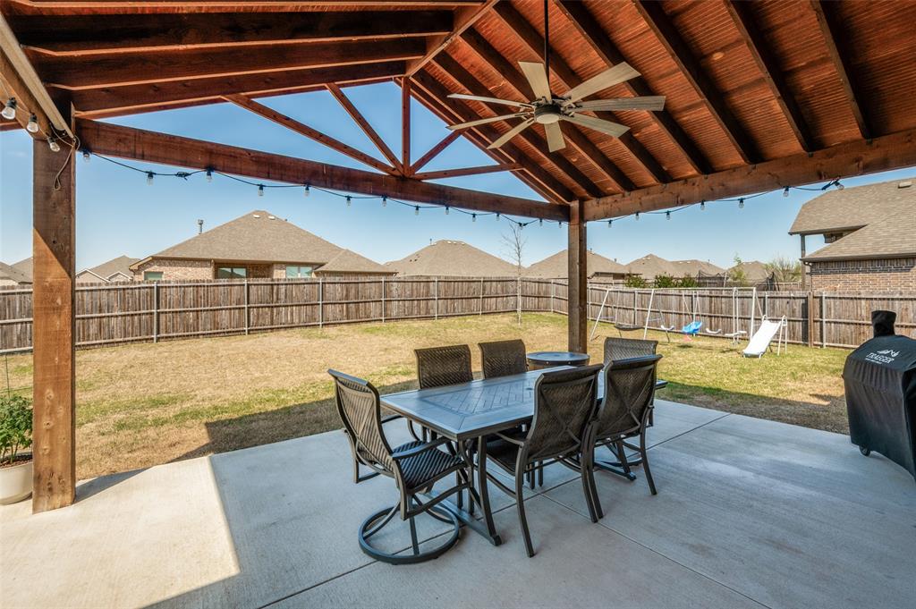 3011 Razorback Street Melissa, TX 75454 - Photo 1 of 25 a view of a dining room with furniture window and outside view