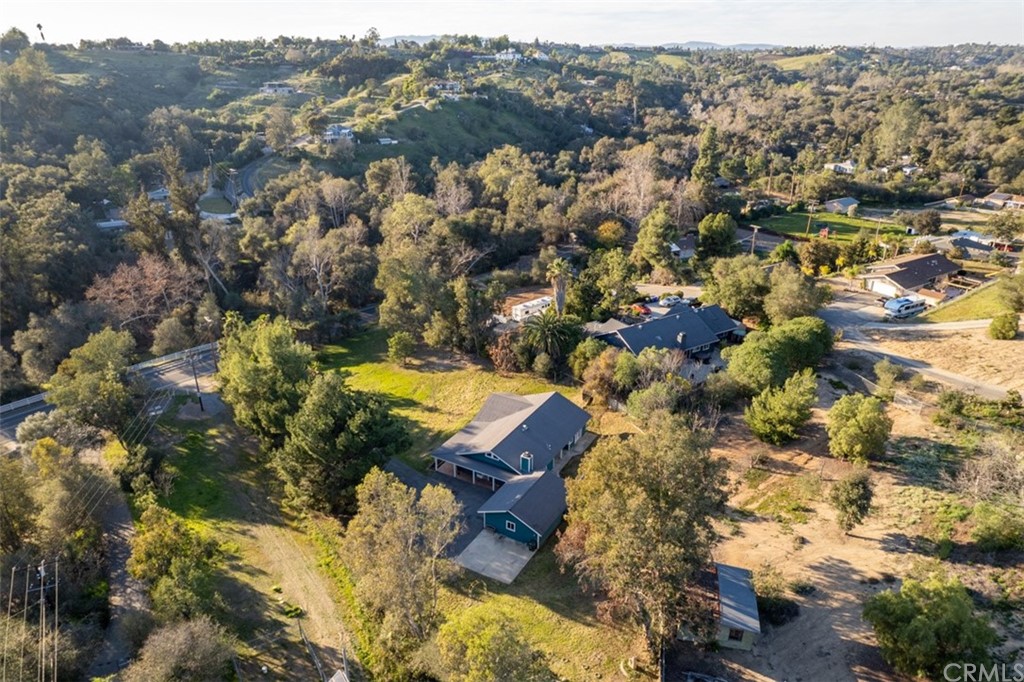 1856 Gird Road Fallbrook, CA 92028 - Photo 35 of 39 an aerial view of residential houses with outdoor space