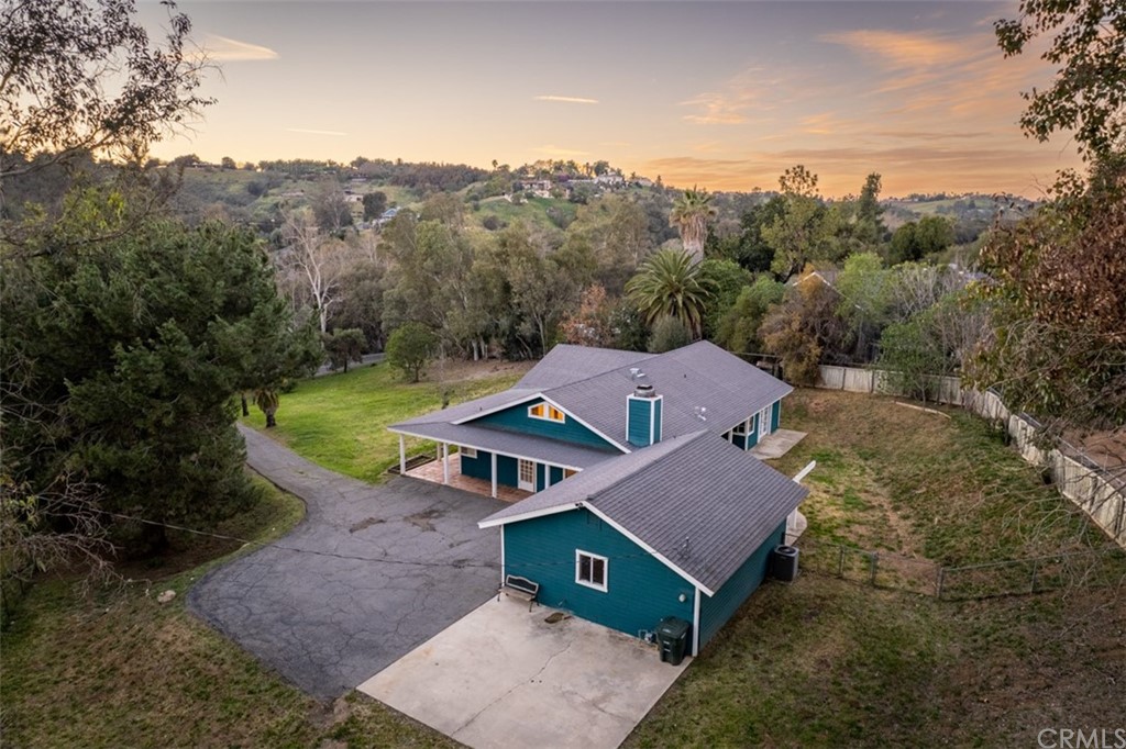 1856 Gird Road Fallbrook, CA 92028 - Photo 39 of 39 an aerial view of a house with a yard