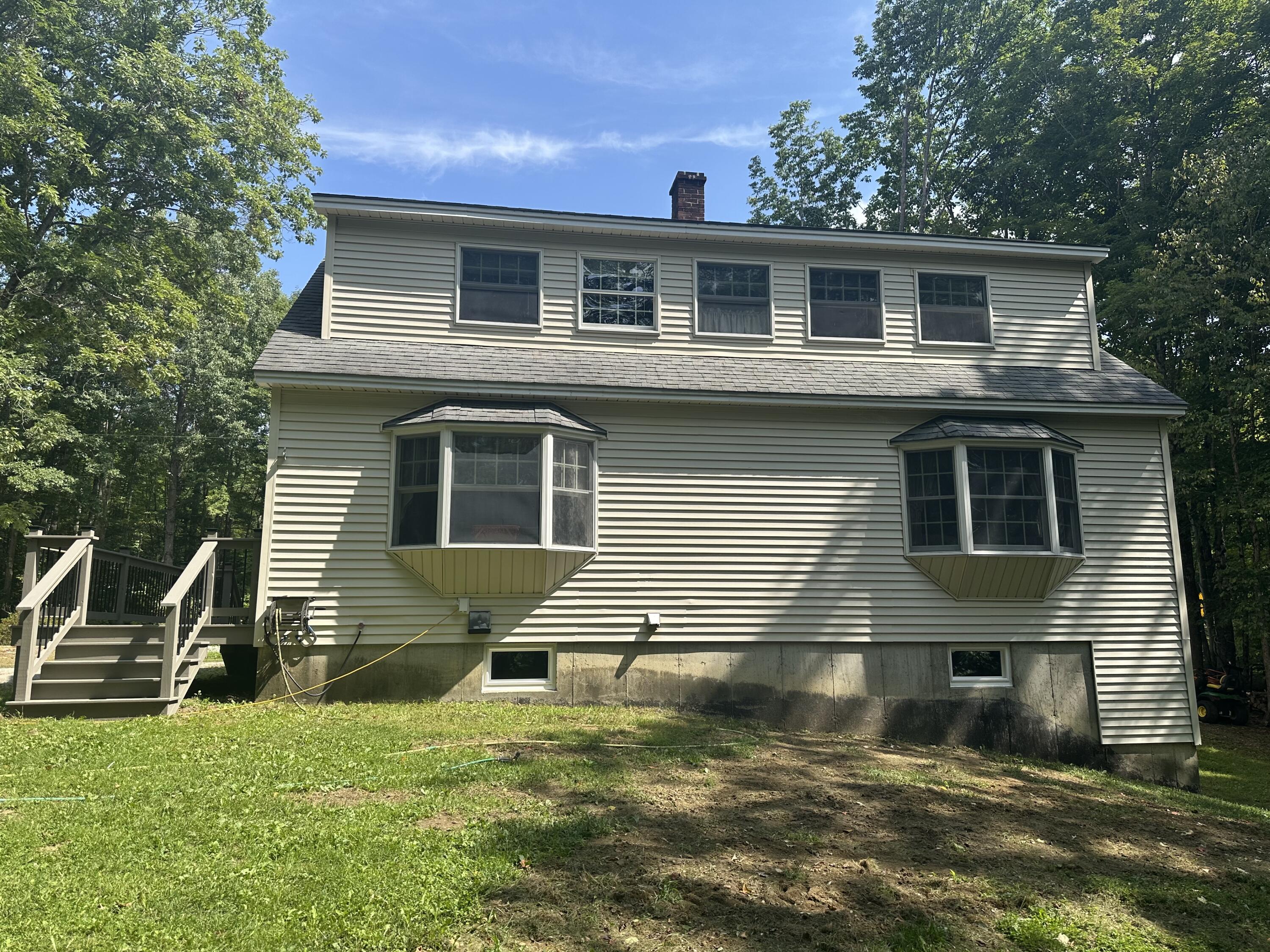162 East Dixfield Road Jay, ME 04239 - Photo 3 of 16 162 East Dixfield Road back of house