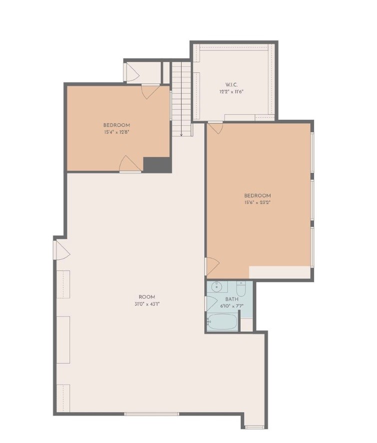 3509 Mirror Court Spring, TX 77388 - Photo 45 of 45 Second Floor Plan – Layout provided as a courtesy. Room dimensions and configuration are approximate; buyers are encouraged to verify all measurements.
