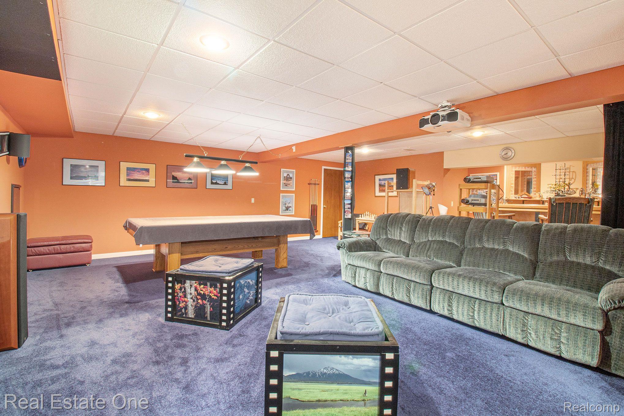 21781 Garfield Road Northville, MI 48167 - Photo 39 of 43 THEATER ROOM