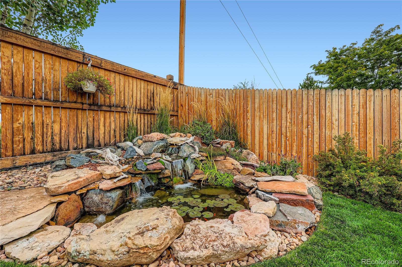 1005 Parsons Avenue Castle Rock, CO 80104 - Photo 26 of 38 a view of a backyard with sitting area