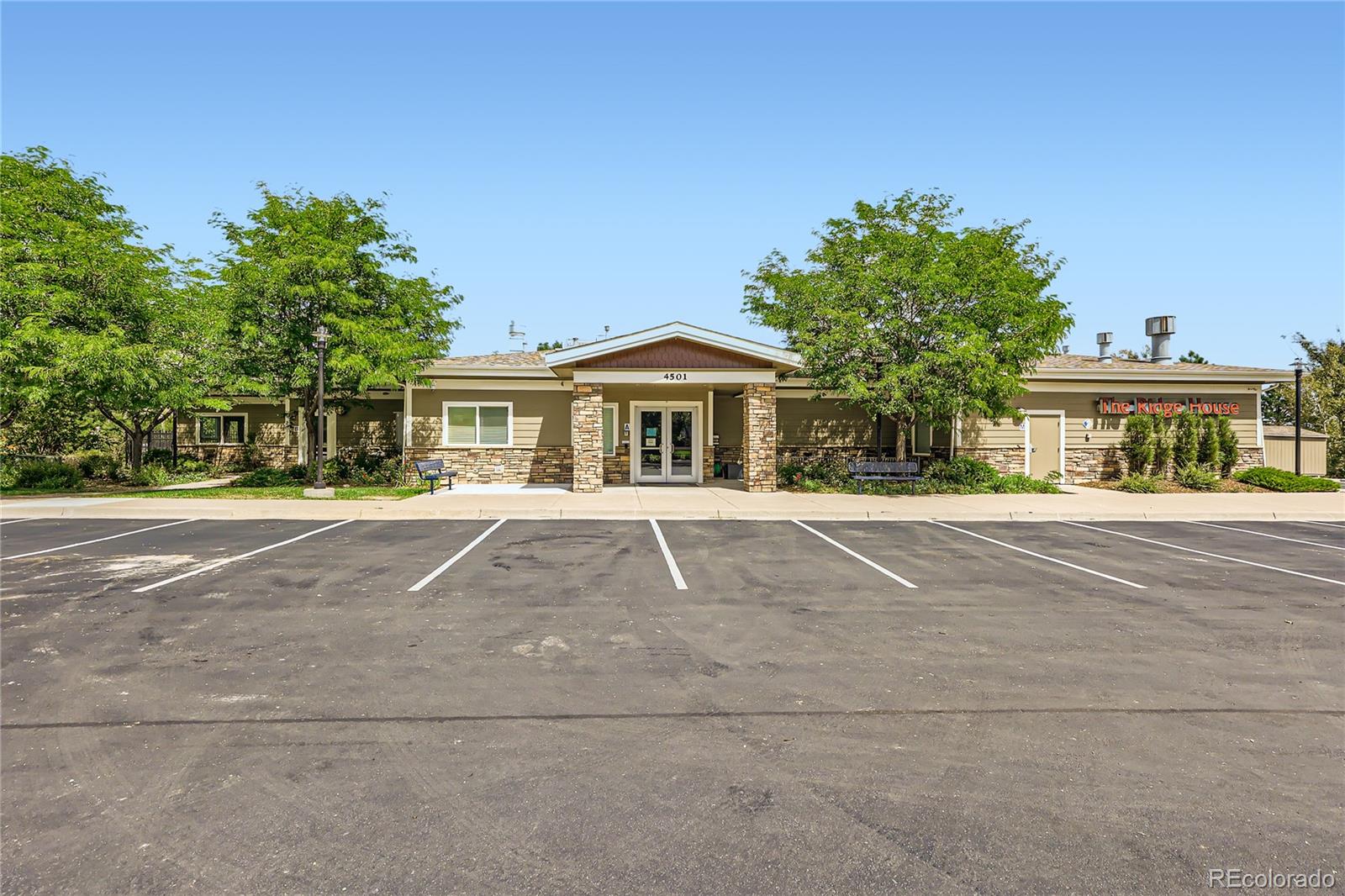 1005 Parsons Avenue Castle Rock, CO 80104 - Photo 29 of 38 a front view of house with yard