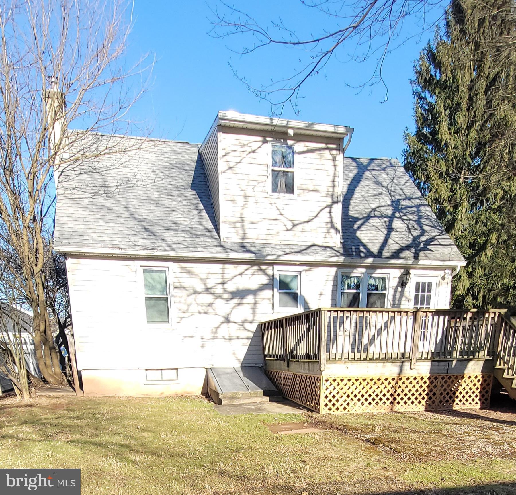 3908 Mill Road Collegeville, PA 19426 - Photo 19 of 24 rear of house with deck