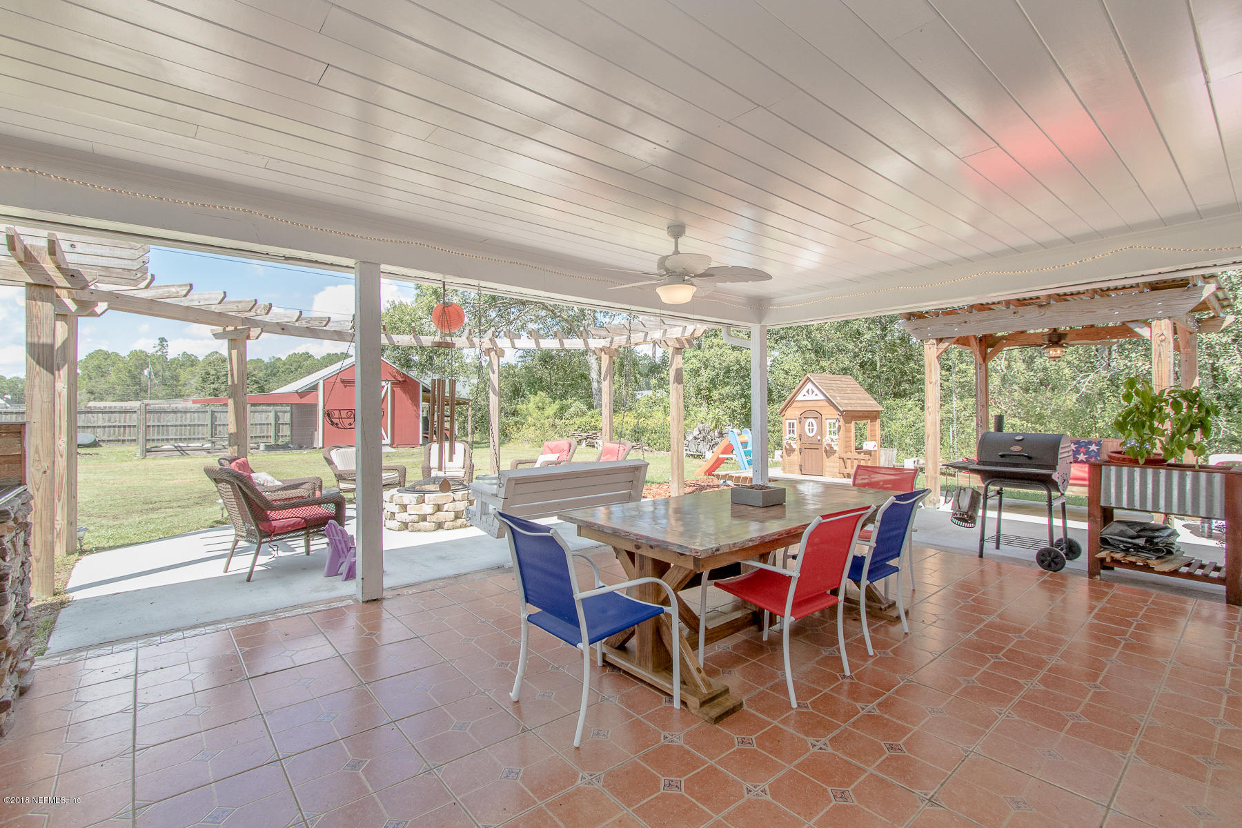 2831 Eagle Point Road Middleburg, FL 32068 - Photo 40 of 67 Covered Patio View 3