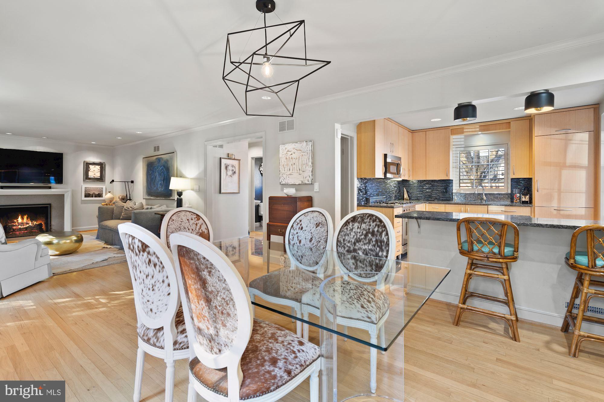 4720 Sedgwick Street Northwest Washington, DC 20016 - Photo 6 of 24 Main Level - Dining Room