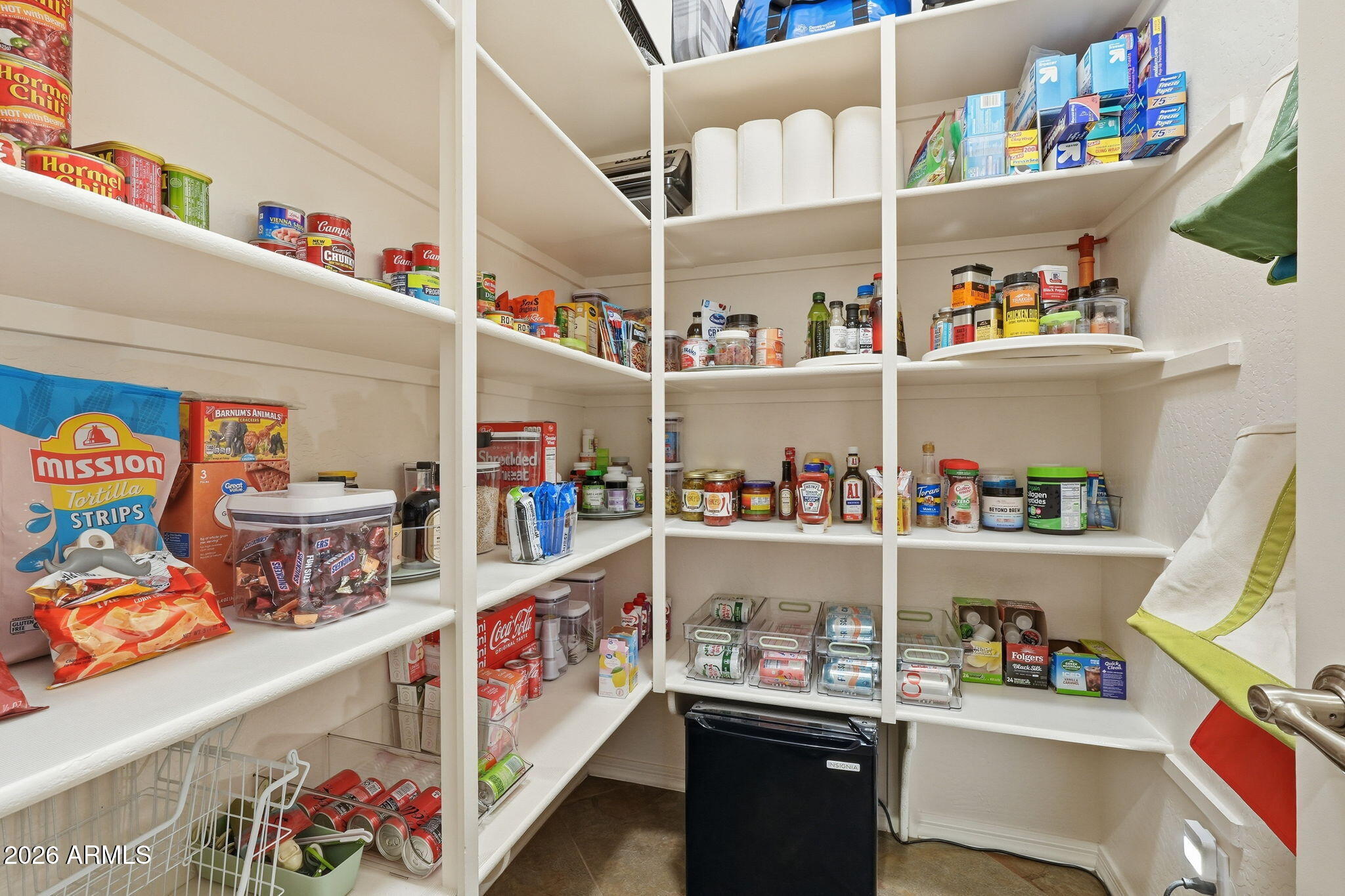 20066 East Russet Road Queen Creek, AZ 85142 - Photo 24 of 59 a room with storage and a white refrigerator