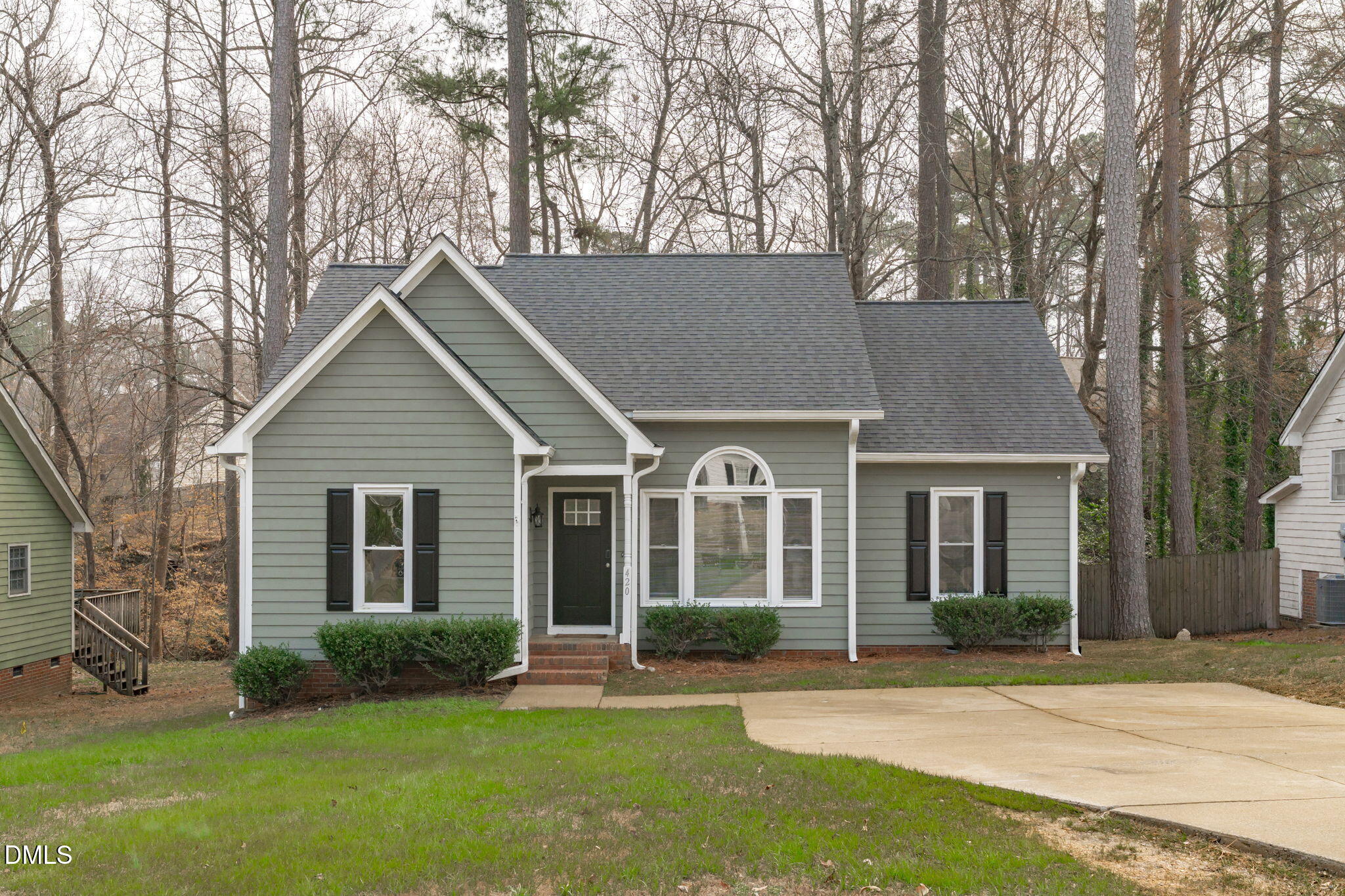 420 Johnson Street Garner, NC 27529 - Photo 1 of 43 front view of a house with a yard