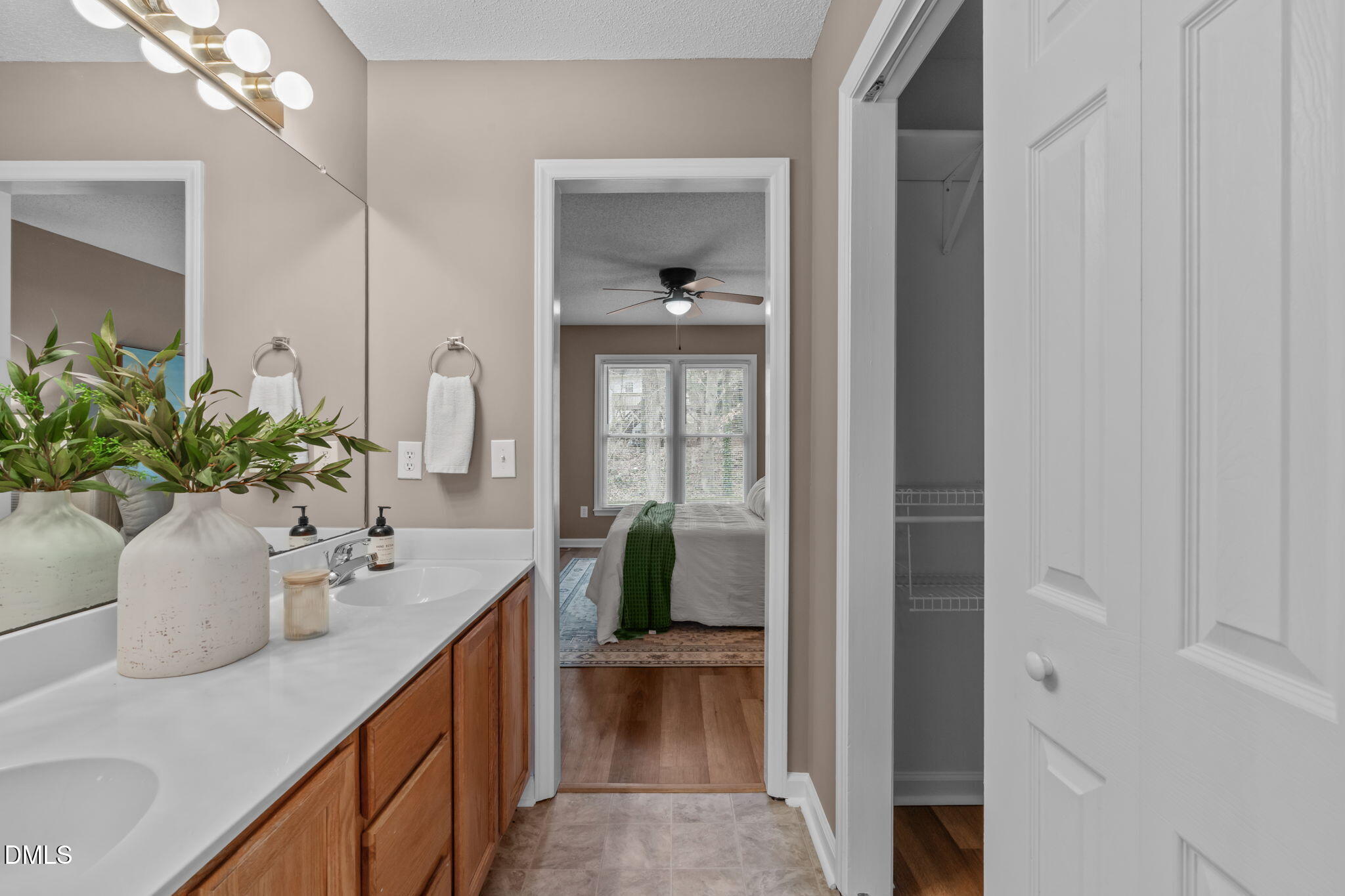 420 Johnson Street Garner, NC 27529 - Photo 26 of 43 a hallway with view of living room
