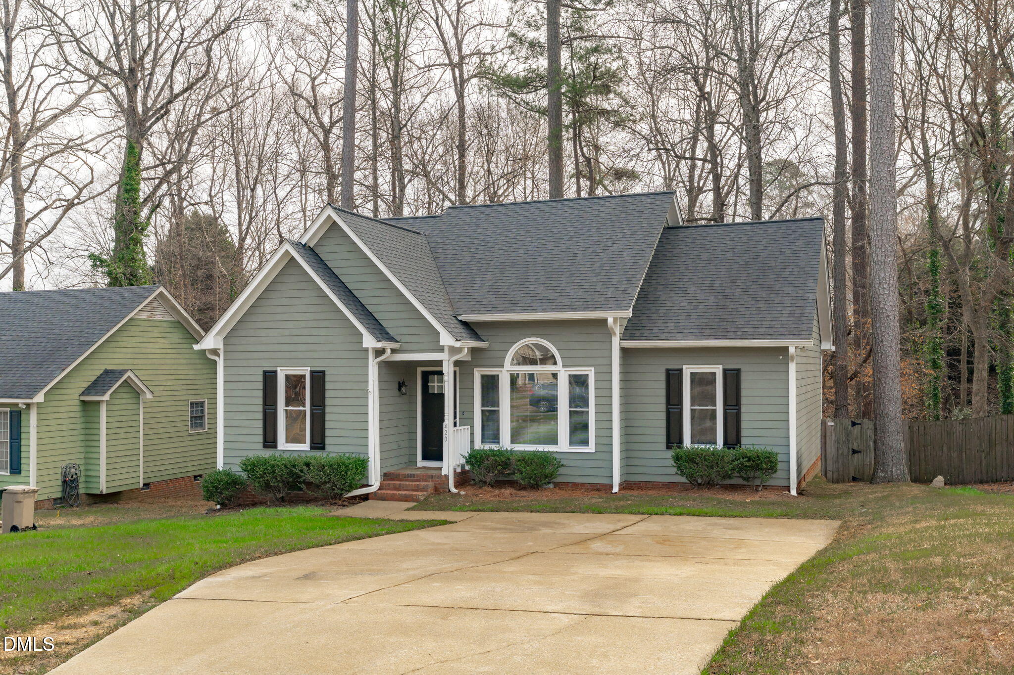 420 Johnson Street Garner, NC 27529 - Photo 2 of 43 front view of a house with a yard