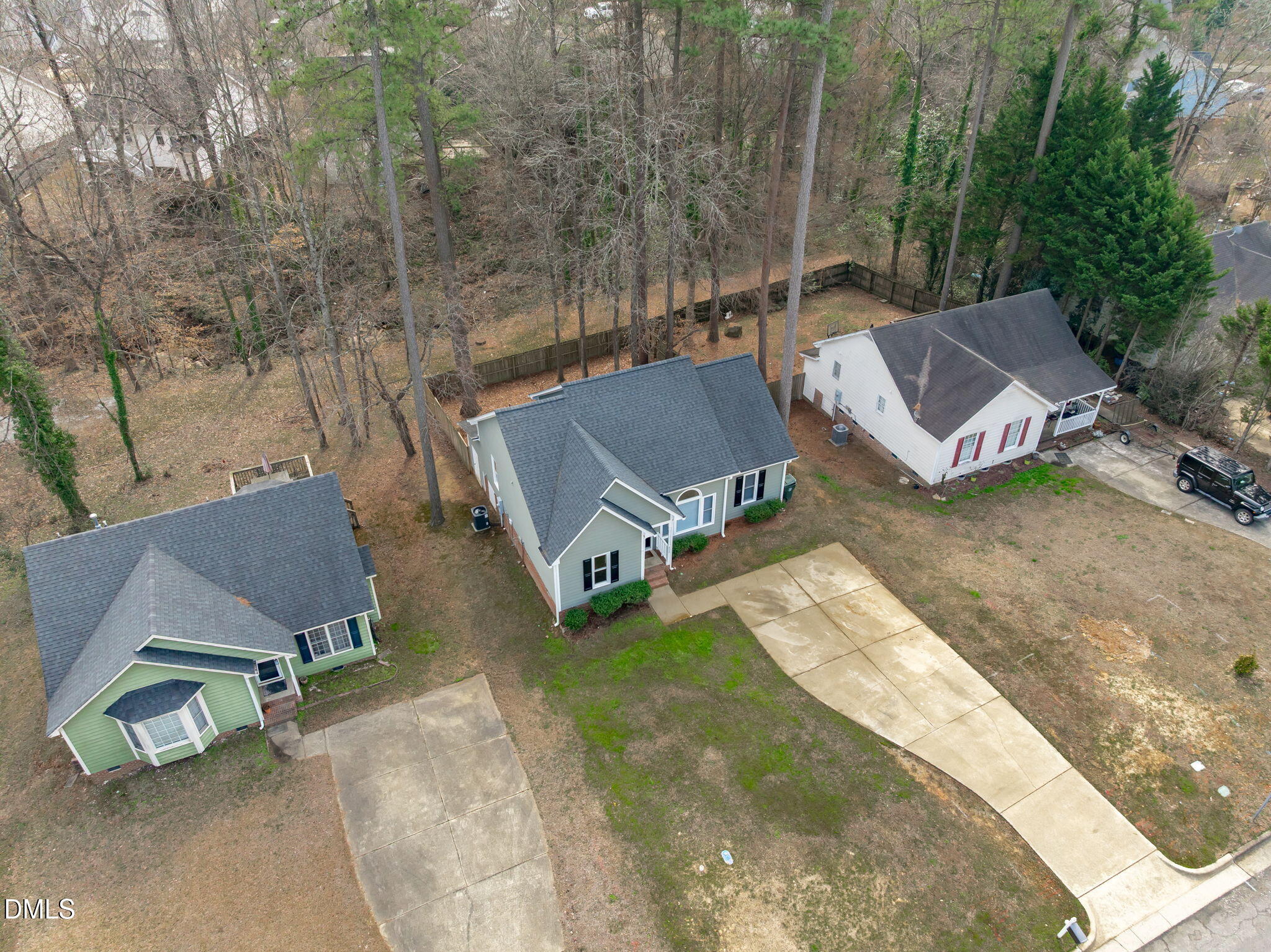 420 Johnson Street Garner, NC 27529 - Photo 38 of 43 a view of a house with a yard and a sitting area
