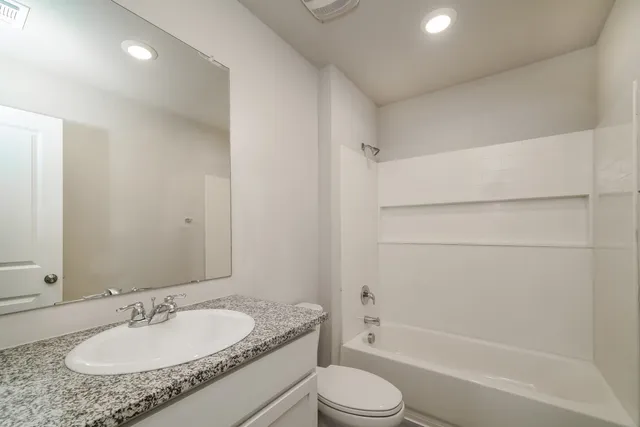 a backyard of a house