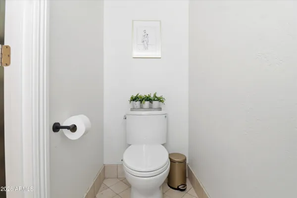 a close view of a bathroom sink and a mirror