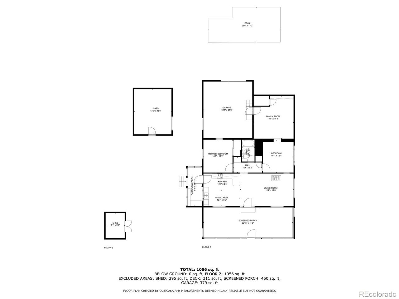 2677 South Platte River Road Sedalia, CO 80135 - Photo 40 of 42 a picture of a room with a white wall and door