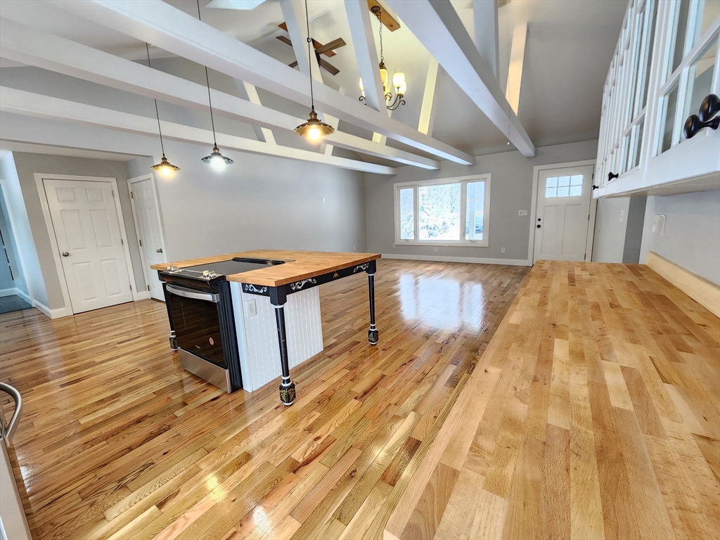 405 Queen Lake Road Phillipston, MA 01331 - Photo 9 of 25 a view of a kitchen from a room