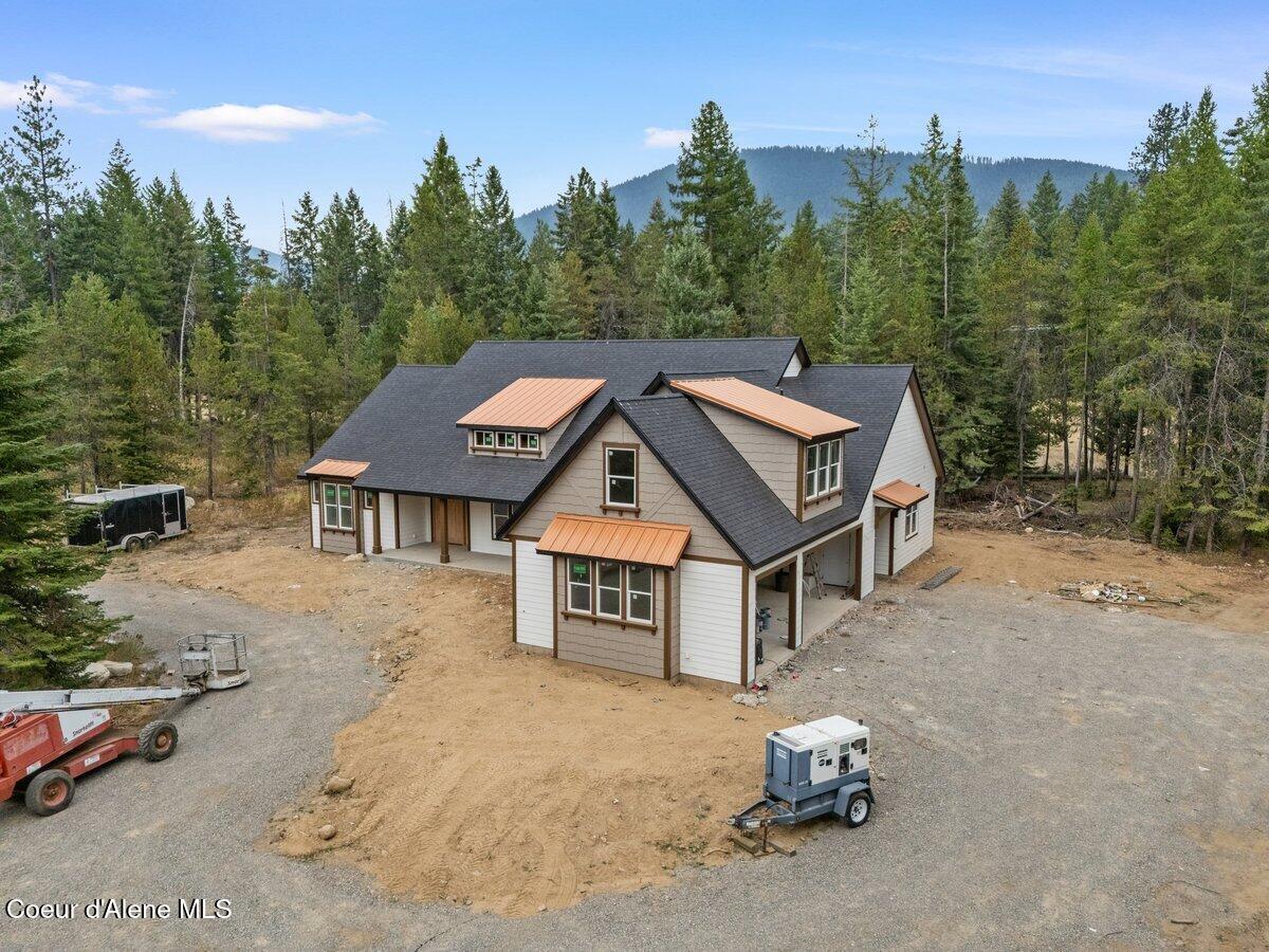 10245 East Bunco Road Athol, ID 83801 - Photo 3 of 12 Aerial front of home 3 (1)
