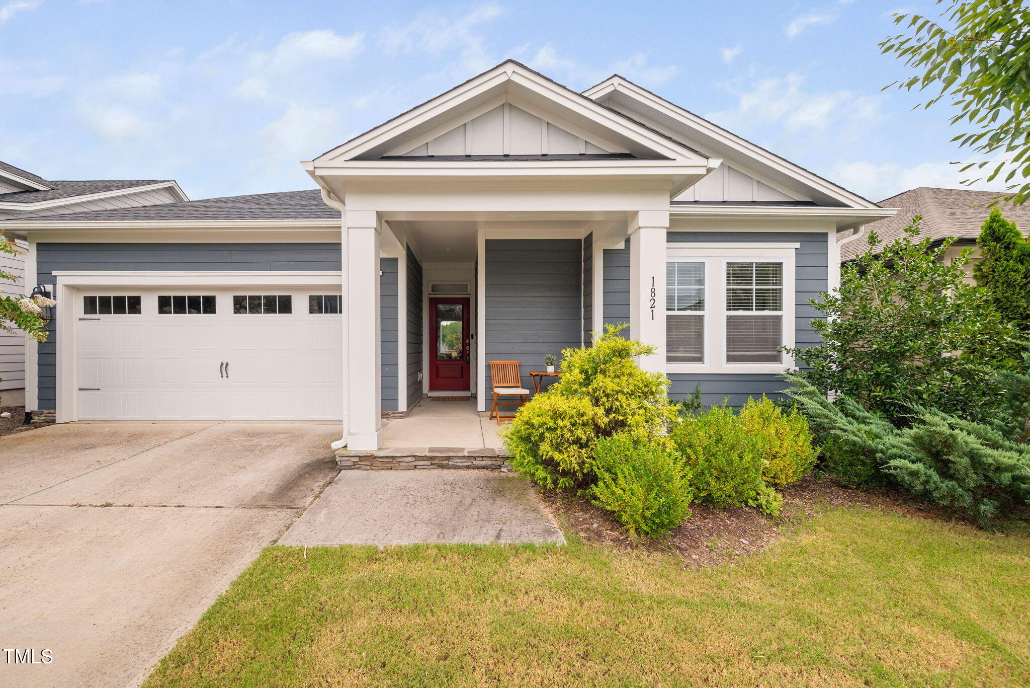 1821 Cypress Cove Drive Wendell, NC 27591 - Photo 2 of 31 front view of a house with a yard