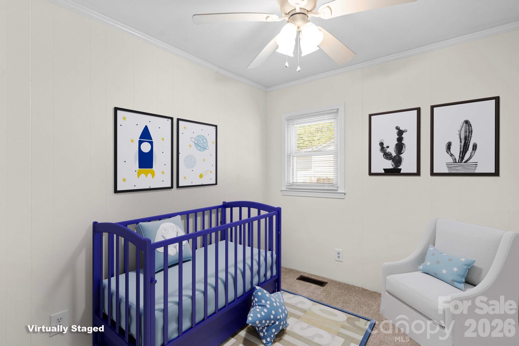 835 Maple Avenue Salisbury, NC 28144 - Photo 25 of 48 a bedroom with furniture and a window