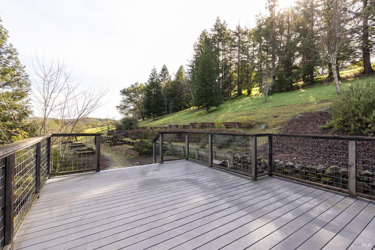 324 Burgundy Road Healdsburg, CA 95448 - Photo 37 of 52 Deck off of family/Living room