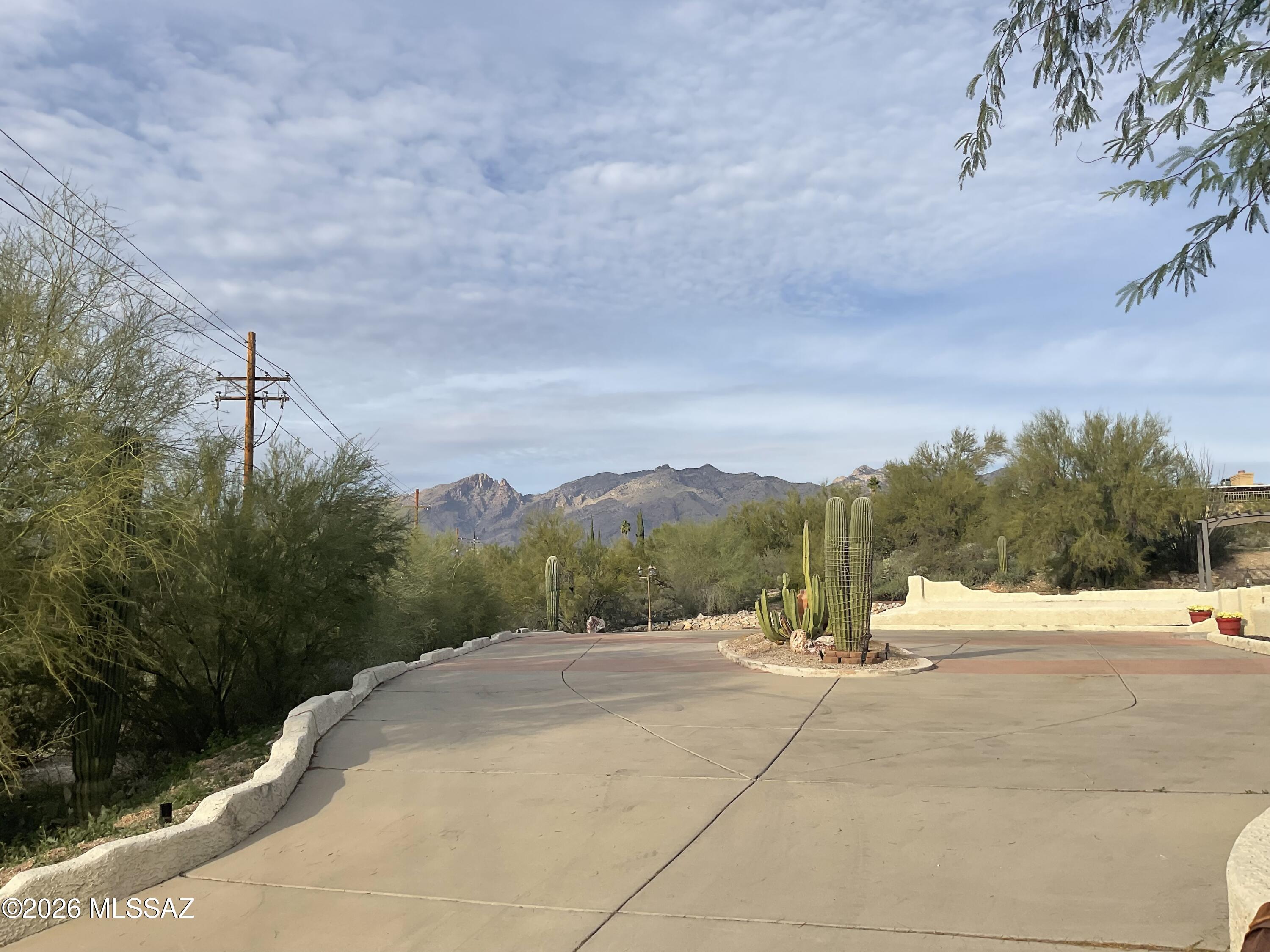 4060 North Swan Road Tucson, AZ 85718 - Photo 3 of 47 a view of outdoor space with mountain view