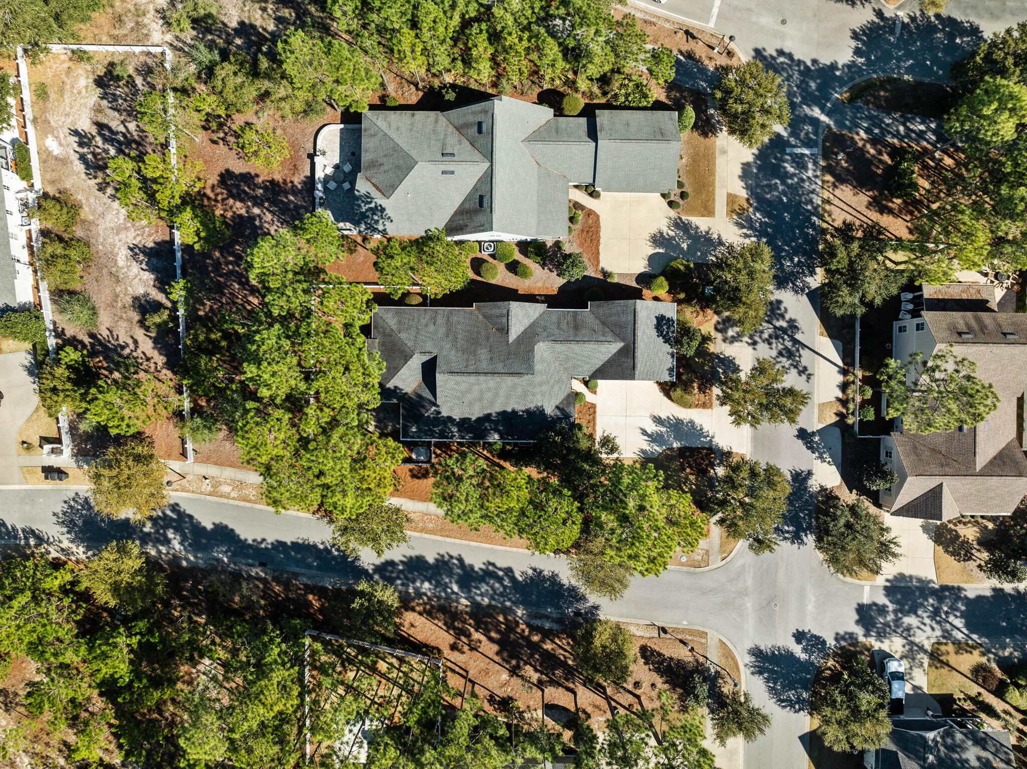 821 Breakers Street Inlet Beach, FL 32461 - Photo 13 of 69 an aerial view of a house with a yard