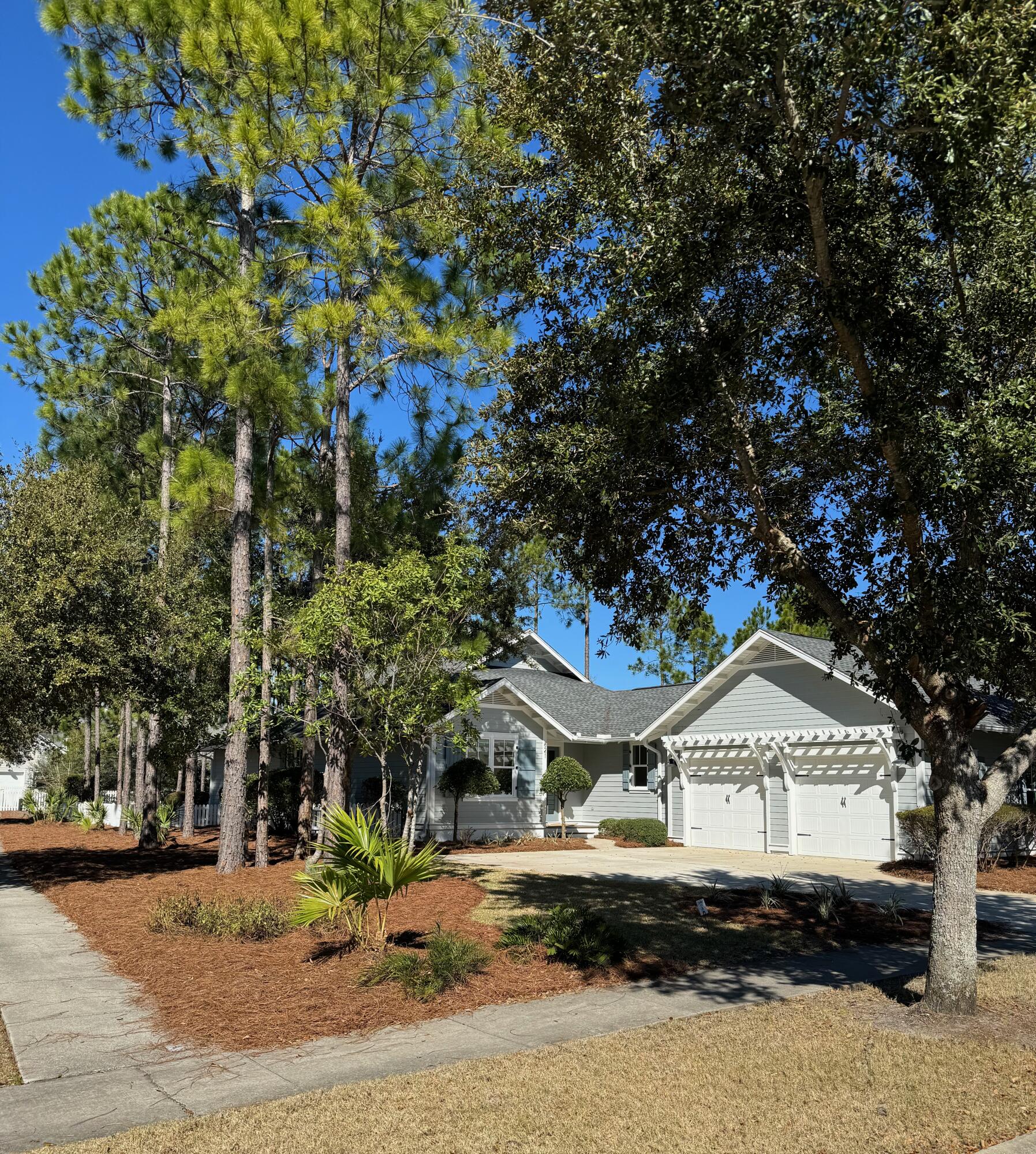 821 Breakers Street Inlet Beach, FL 32461 - Photo 3 of 69 a front view of a house with a yard