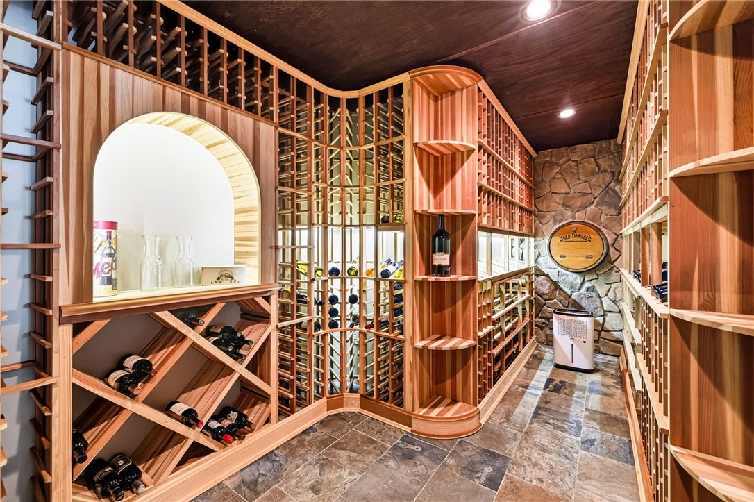 5545 Triphammer Road Avon, NY 14414 - Photo 25 of 50 Beautiful redwood wine cellar with slate floors, a