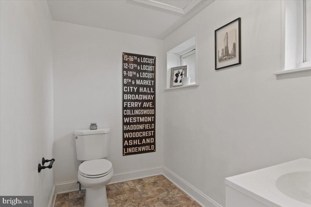 158 Lafayette Road Audubon, NJ 08106 - Photo 19 of 29 Charming bathroom with urban flair.