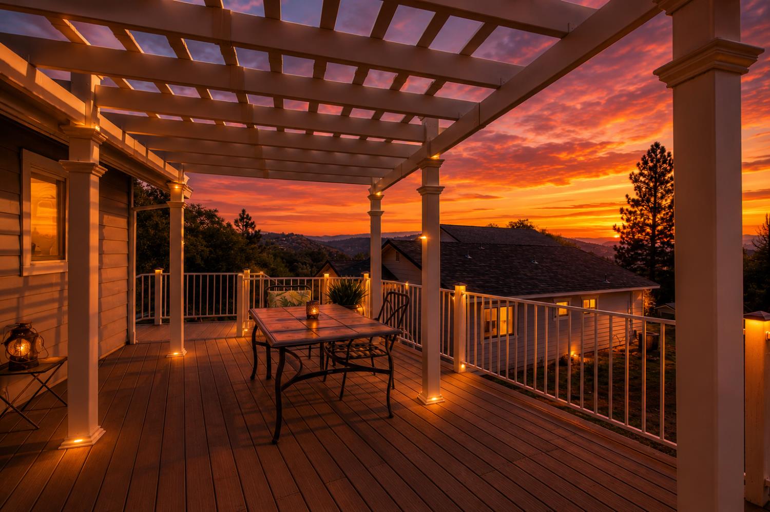 83 Northfork Road Berry Creek, CA 95916 - Photo 56 of 56 a balcony with outdoor seating