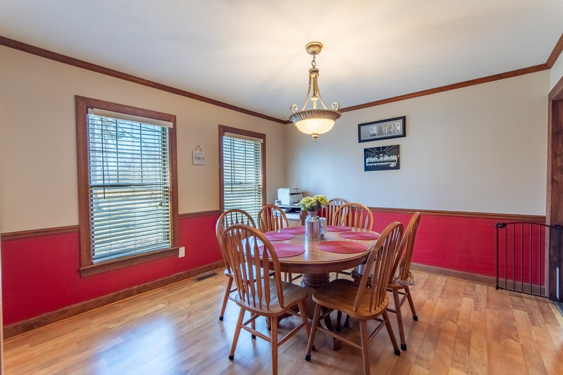 255 Easley Loop Savannah, TN 38372 - Photo 13 of 40 a view of a dining room with furniture and wooden floor