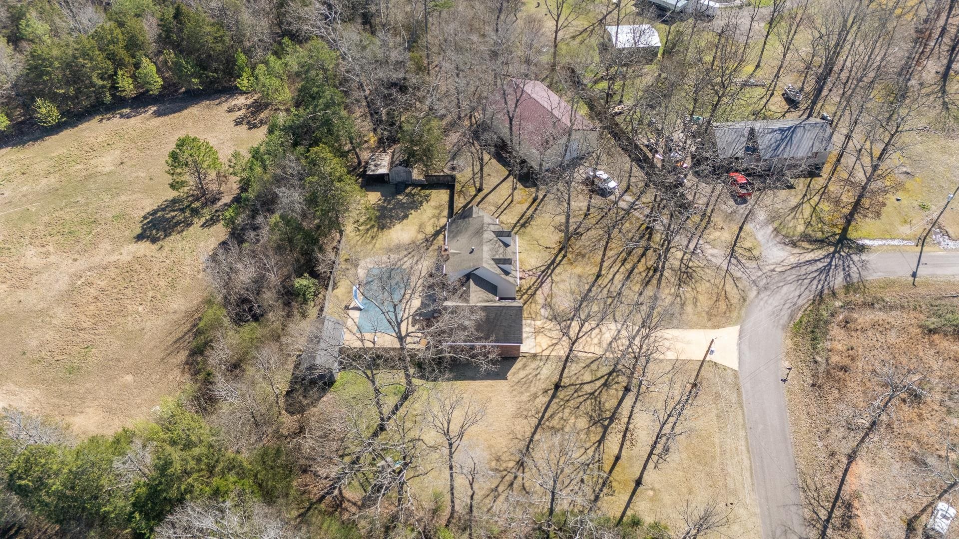 255 Easley Loop Savannah, TN 38372 - Photo 39 of 40 a view of a yard in a forest