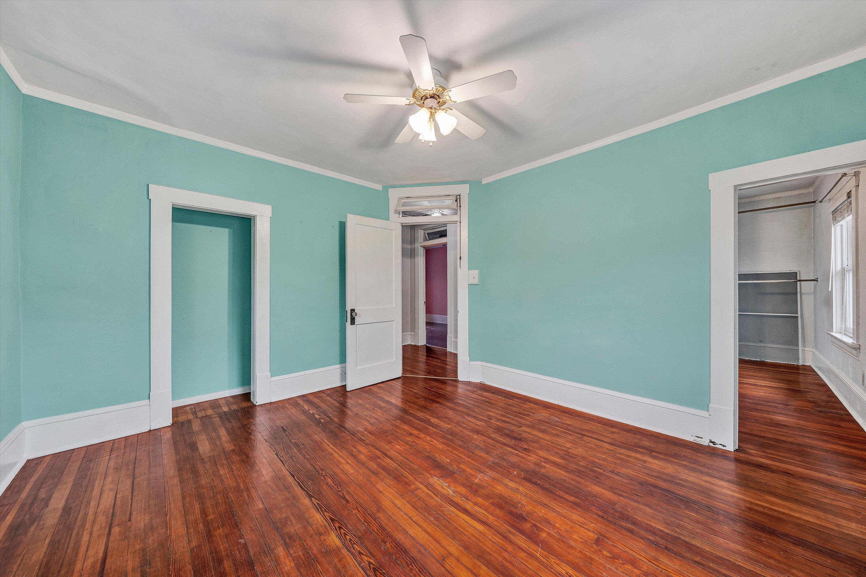 1609 6th Street Southwest Roanoke, VA 24016 - Photo 25 of 43 wooden floor in an empty room with a window