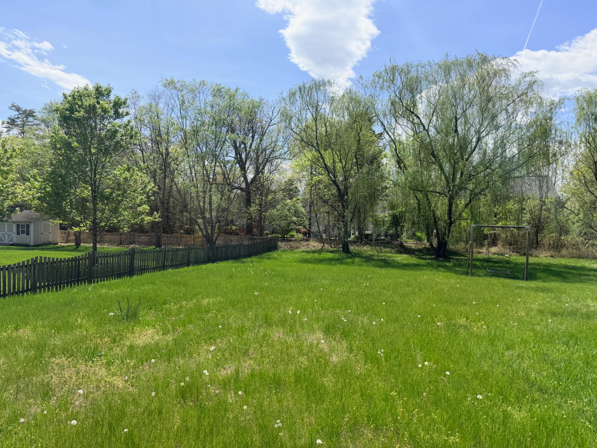 25845 Spring Farm Circle Chantilly, VA 20152 - Photo 4 of 5 Large, level back yard.