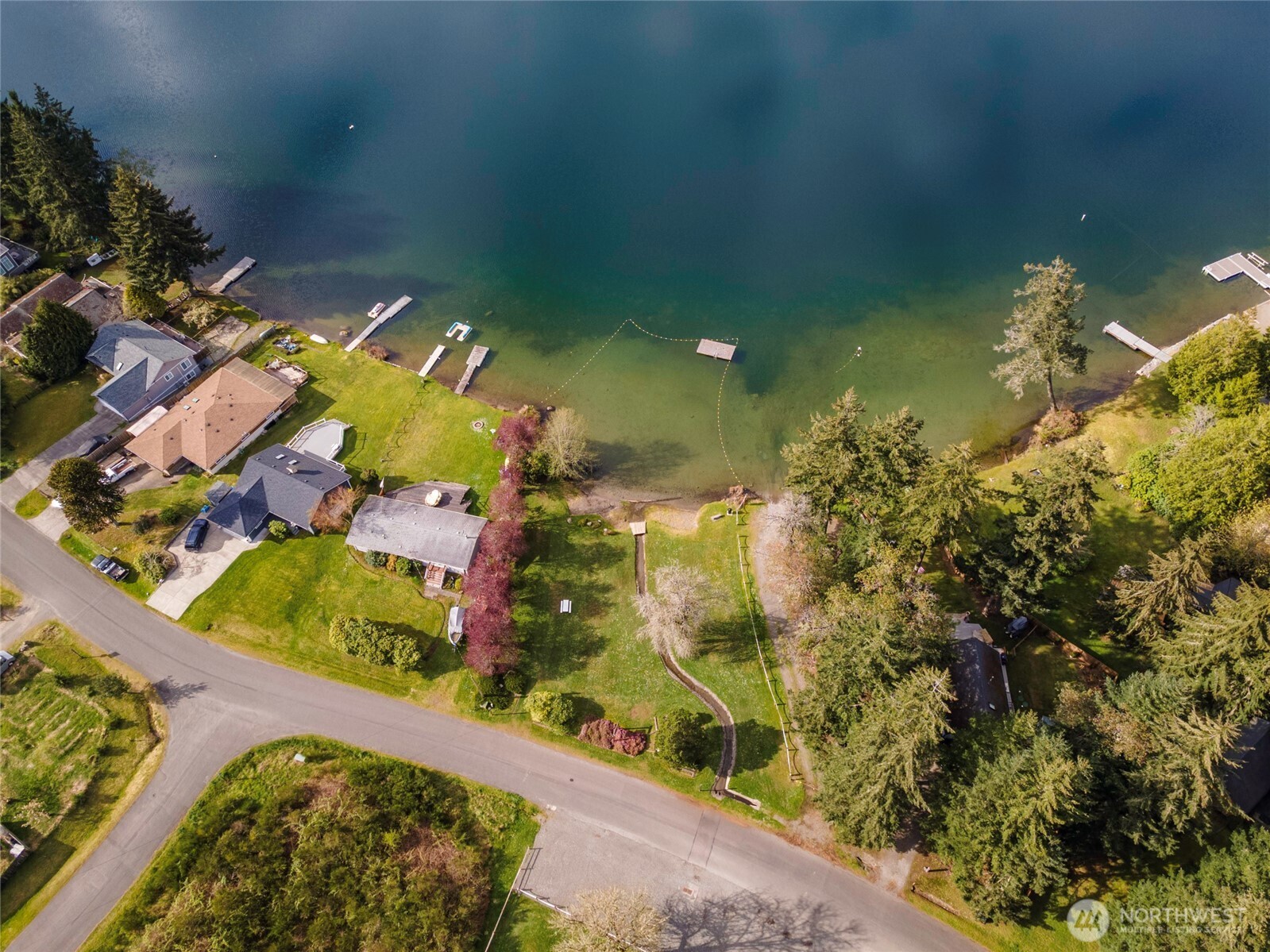 11018 Matthews Way Anderson Island, WA 98303 - Photo 14 of 19 view of swimming pool from a balcony