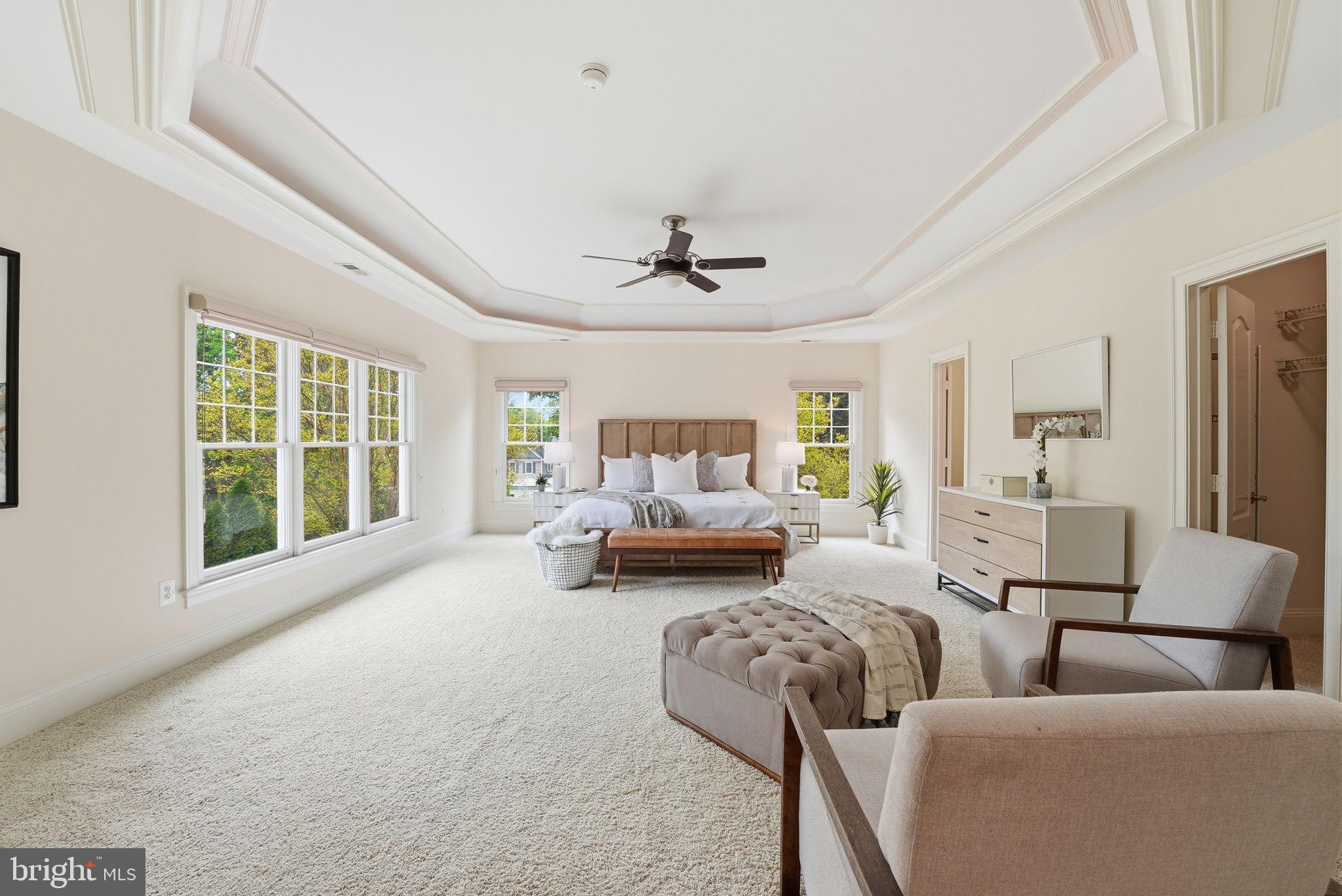 5836 Conway Road Bethesda, MD 20817 - Photo 29 of 55 Tray ceiling & up lighting