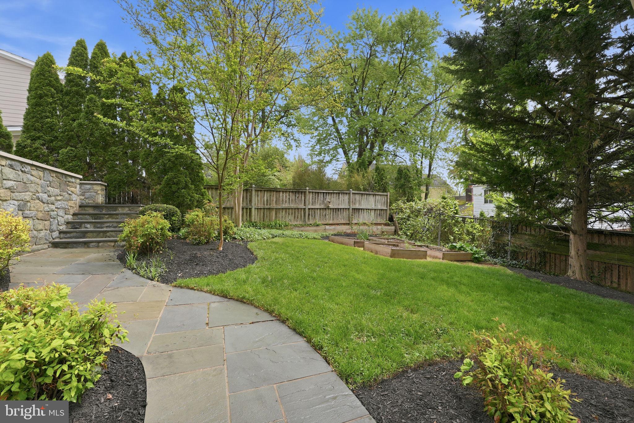 5836 Conway Road Bethesda, MD 20817 - Photo 5 of 55 Verdant rear yard