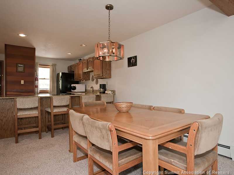 9490 Ryan Gulch Road, Unit 74 Silverthorne, CO 80498 - Photo 6 of 25 Dining Room.
