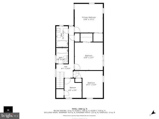 408 Yale Road Haddonfield, NJ 08033 - Photo 15 of 29 a picture of a floor plan