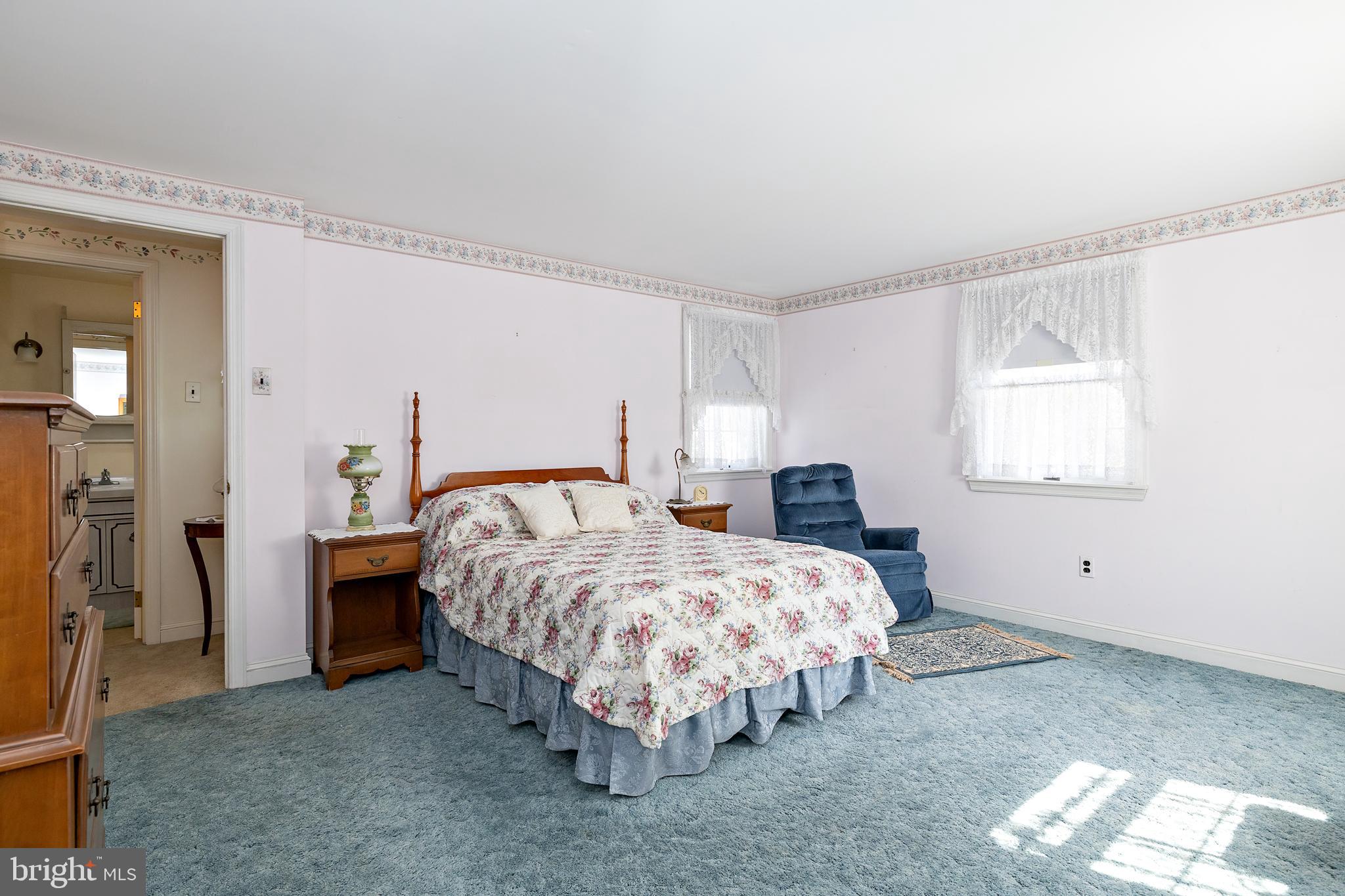408 Yale Road Haddonfield, NJ 08033 - Photo 17 of 29 a bedroom with a bed and a window