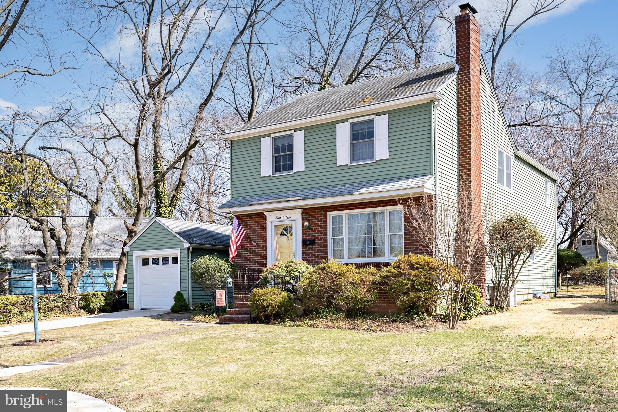408 Yale Road Haddonfield, NJ 08033 - Photo 2 of 29 a view of a house with a yard covered in snow
