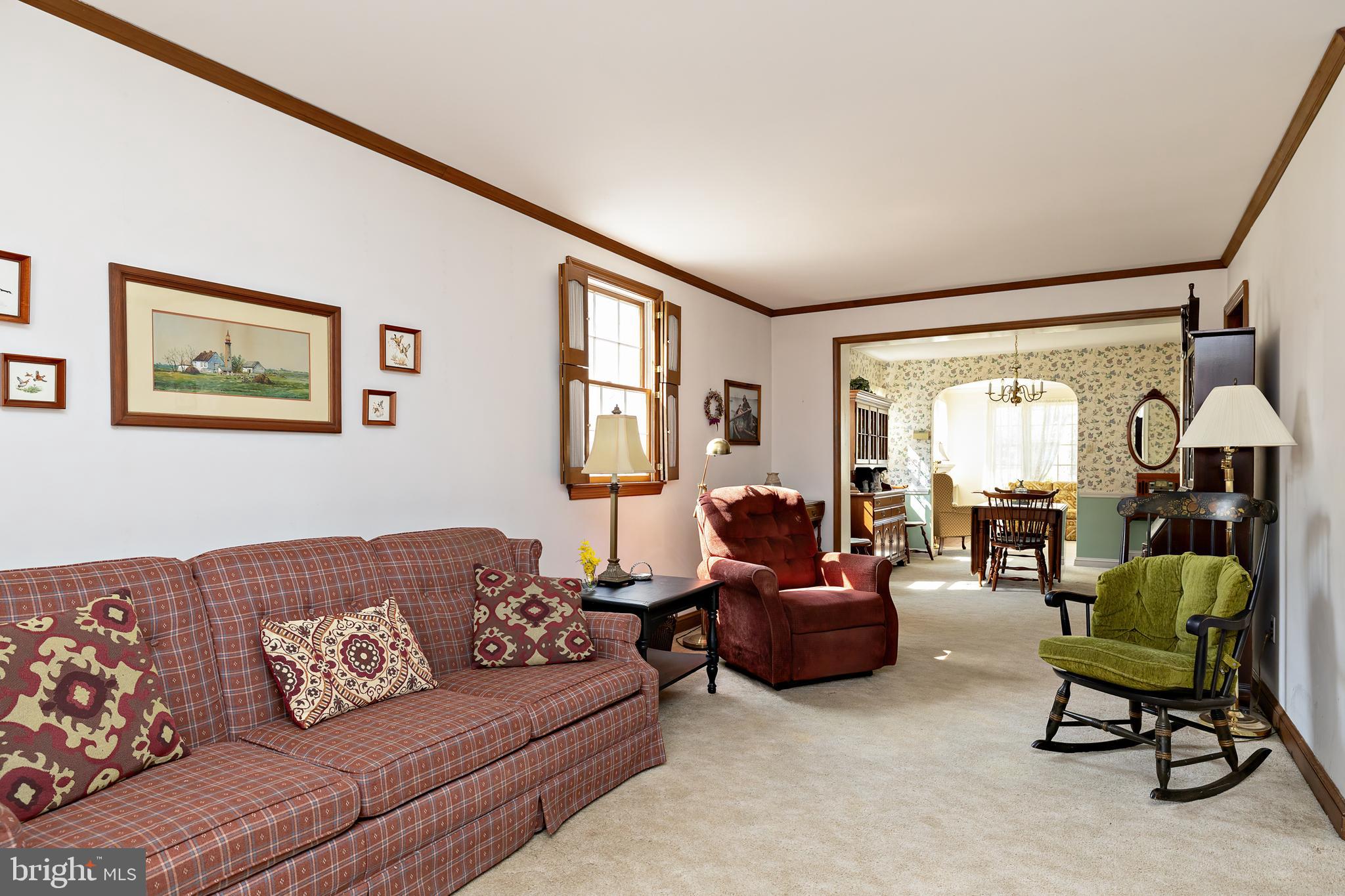 408 Yale Road Haddonfield, NJ 08033 - Photo 10 of 29 a living room with furniture and a window