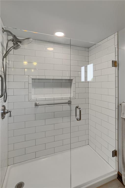 595 Trusel Road Portersville, PA 16051 - Photo 35 of 48 a bathroom with a shower and a bathtub